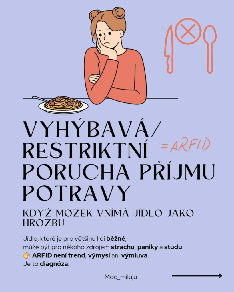 Náhled příspěvku Vyhýbavá porucha příjmu potravy
