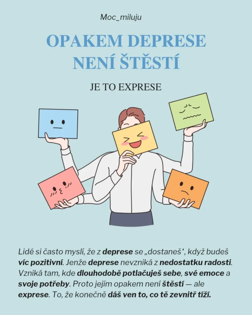 Náhled příspěvku Opakem deprese není štěstí