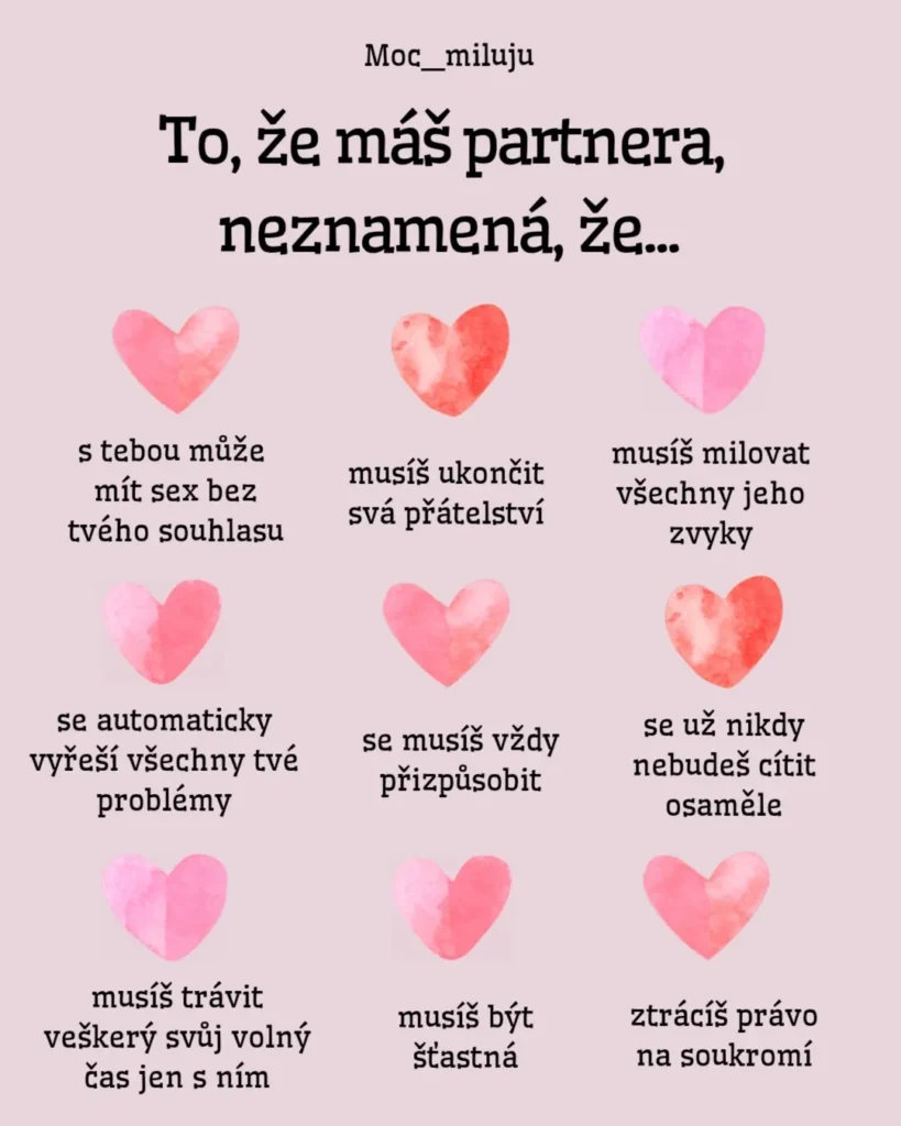Náhled příspěvku To, že máš partnera, neznamená, že…