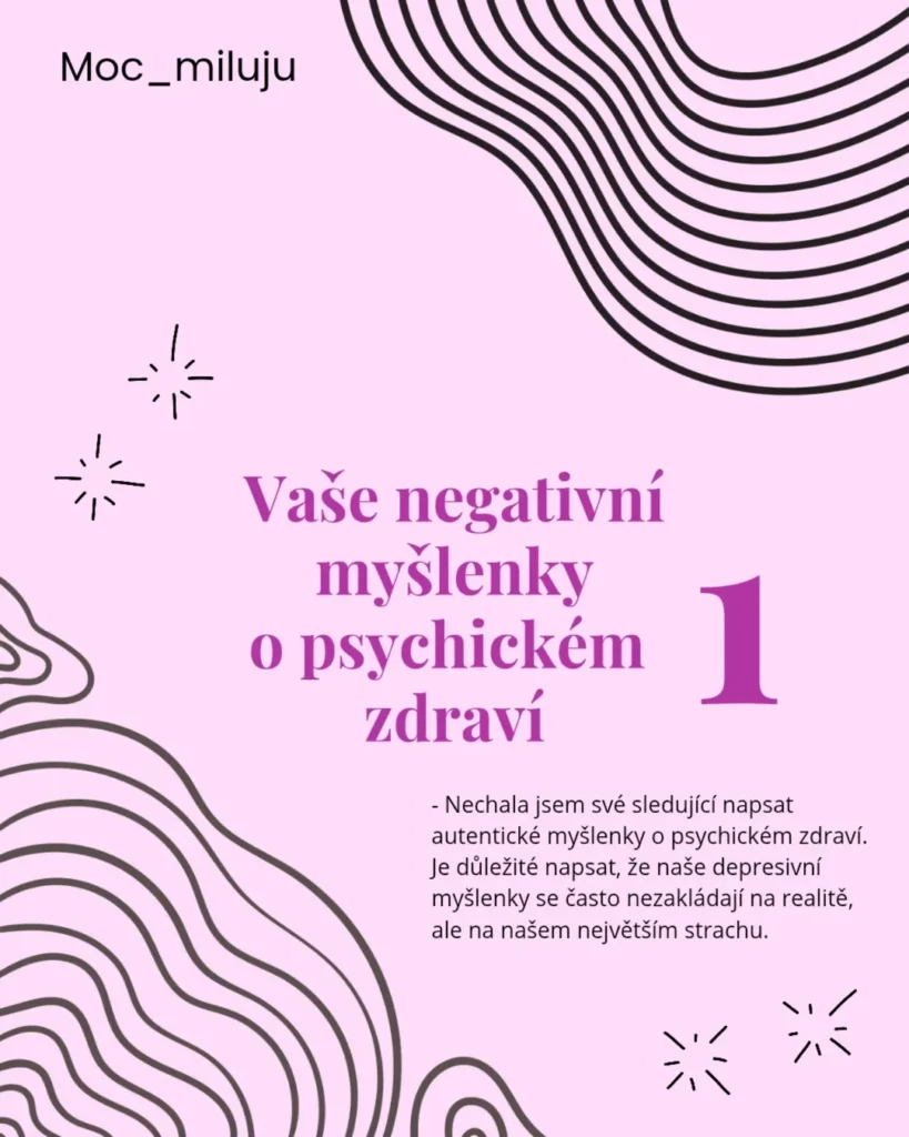 Náhled příspěvku Vaše myšlenky o psychickém zdraví