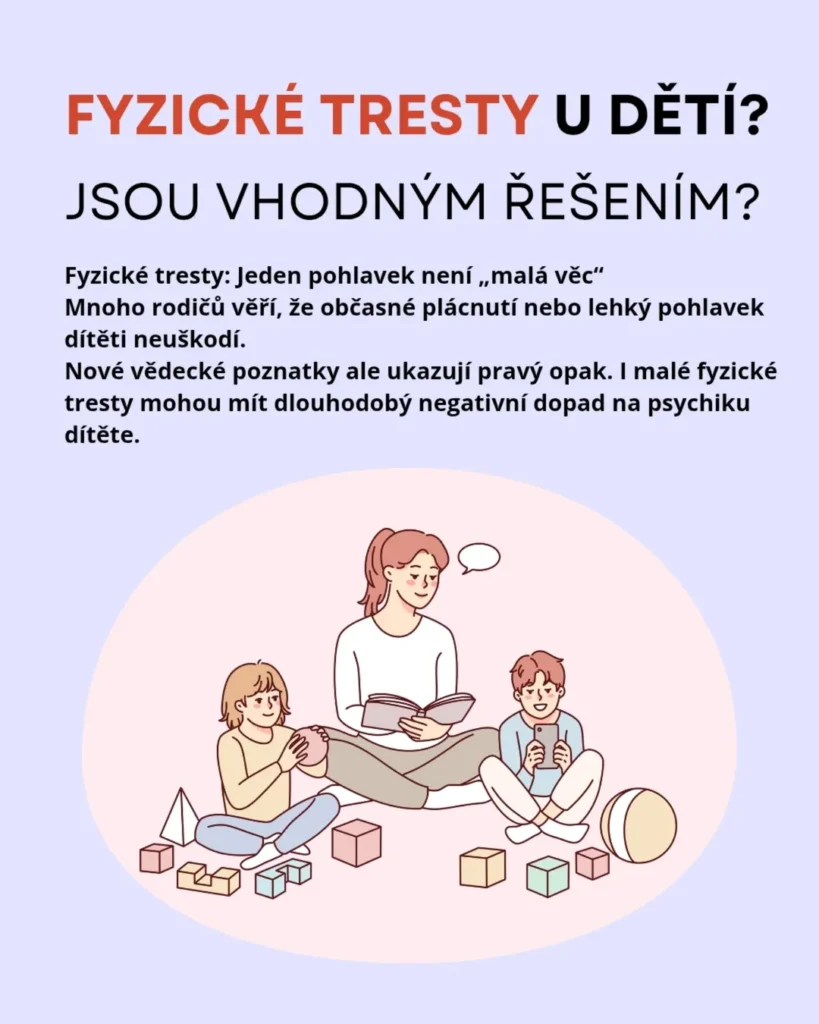Náhled příspěvku Jsou fyzické tresty u dětí vhodným řešením?