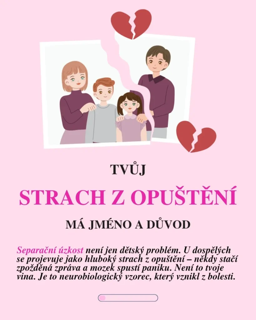 Náhled příspěvku Separační úzkost